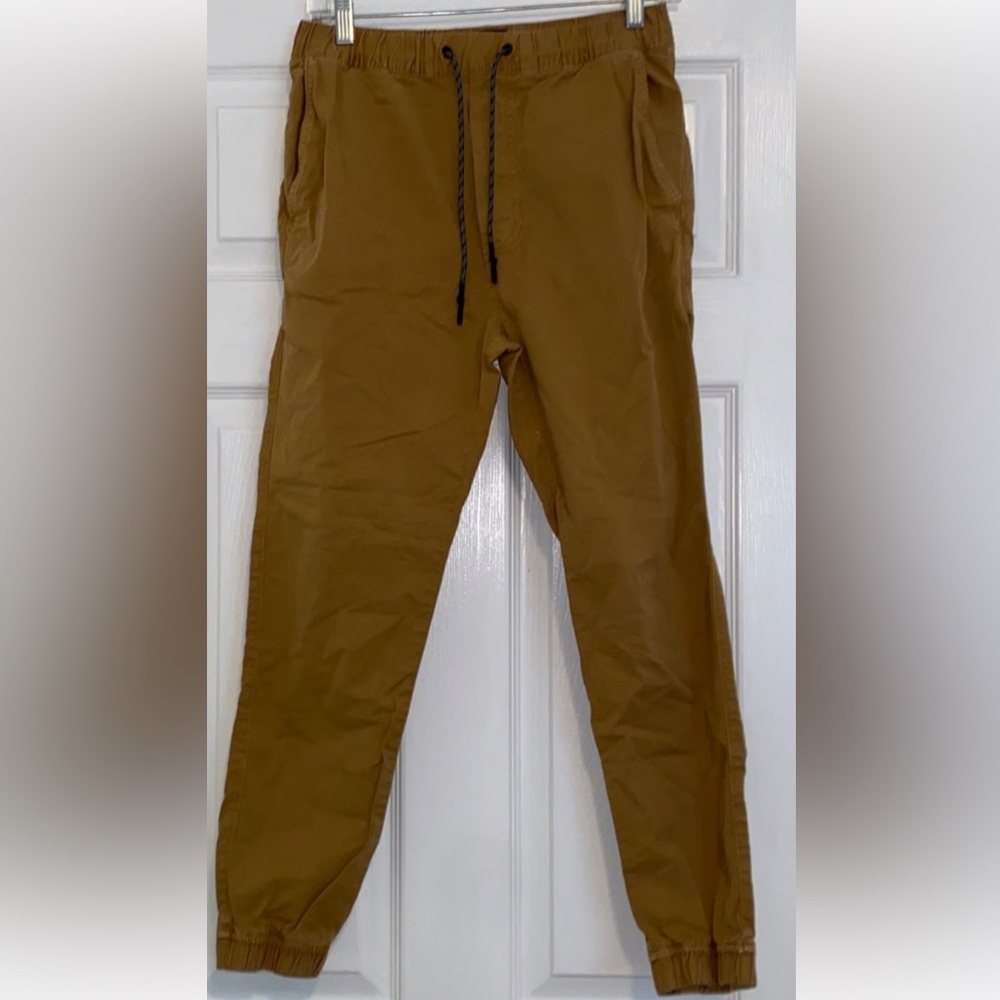 Men's Casual Brown Jogger Pants